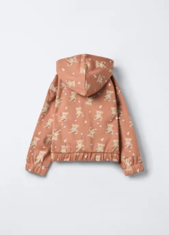 Felpa in misto cotone garzato bambina