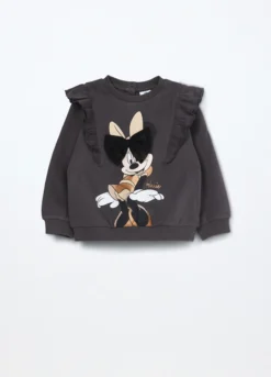 Felpa in puro cotone fleece neonata