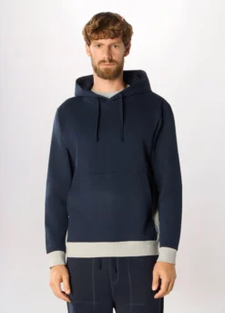 Felpa sportiva con cappuccio uomo