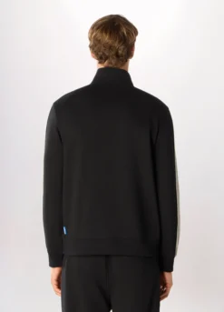 Felpa sportiva in misto cotone uomo