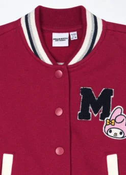 Felpa varsity Hello Kitty misto cotone bambina