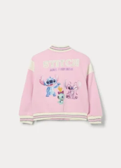 Felpa varsity Stitch misto cotone bambina
