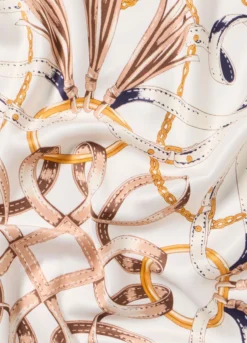 Foulard con stampa donna