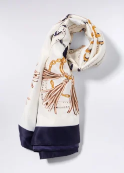 Foulard con stampa donna