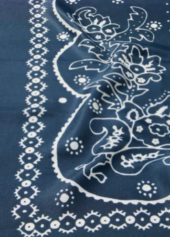 Foulard con stampa donna