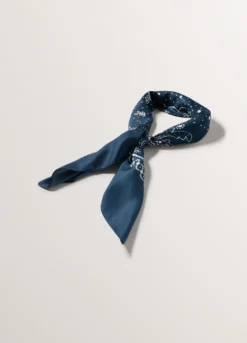 Foulard con stampa donna