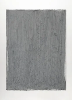 Foulard crinkle tinta unita donna