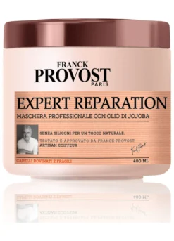 Franck Provost Maschera Professionale Expert Reparation, Maschera con Olio di Jojoba per capelli rinforzati e riparati, , 400 ml.