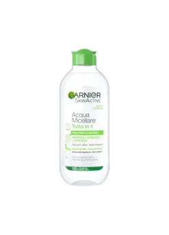 Garnier Acqua Micellare Pelli Miste e Sensibili, Strucca, Purifica ed Opacizza la Pelle Senza Risciacquo, 400 ml.