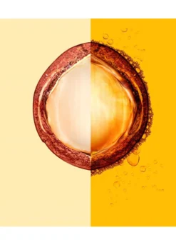 Garnier Shampoo Lisciante Fructis Hair Food, Shampoo lisicante macadamia per capelli da lisciare, 350 ml.