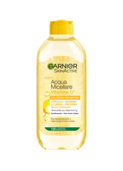 Garnier SkinActive, Acqua Micellare Tutto in 1, Vitamina C, Pelli Spente e Non Uniformi, 400 ml.