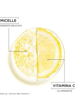 Garnier SkinActive, Acqua Micellare Tutto in 1, Vitamina C, Pelli Spente e Non Uniformi, 400 ml.