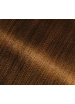 Garnier Tinta Capelli Olia, Colorazione permanente senza ammoniaca per una fragranza delicata, copre il 100% dei capelli bianchi, Con oli di fiori di origine naturale, Castano Chiaro Dorato (6.3).