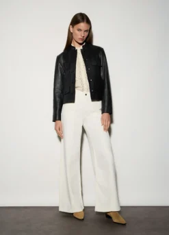 Giacca in vera pelle donna