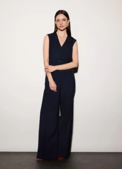 Gilet corto misto viscosa donna