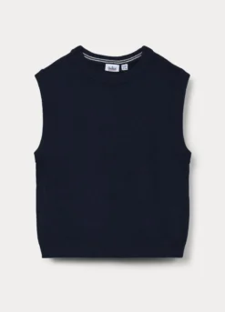 Gilet tricot in puro cotone bambino