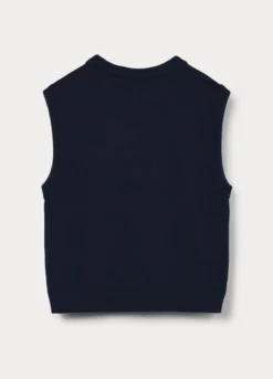 Gilet tricot in puro cotone bambino