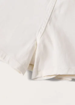 Gonna pantalone plissettata in twill ragazza