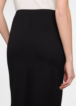 Gonna a tubino in jersey di viscosa stretch donna