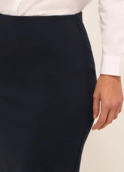 Gonna a tubino in misto viscosa stretch donna