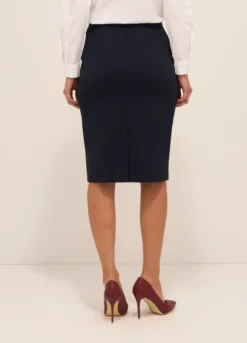 Gonna a tubino in misto viscosa stretch donna
