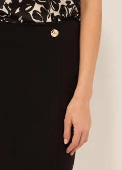 Gonna in punto Milano di viscosa stretch donna