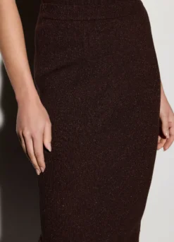 Gonna lunga in costina donna