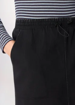 Gonna lunga in denim misto cotone donna