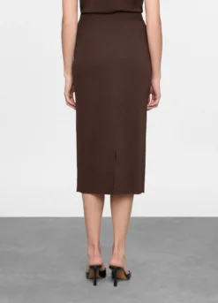 Gonna lunga in maglia donna