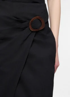 Gonna lunga misto lino donna