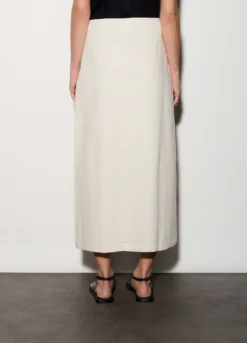 Gonna lunga misto lino donna