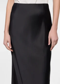 Gonna lunga satin donna