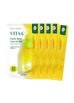 Goodal Green Tangerine Vita C Dark Spot Care Serum Sheet Mask 5P Set