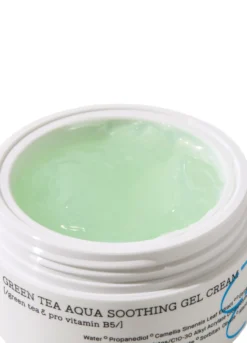 Hydrium Green Tea Aqua Soothing Gel Cream (EU) - skincare coreana
