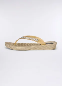 Infradito con strass donna