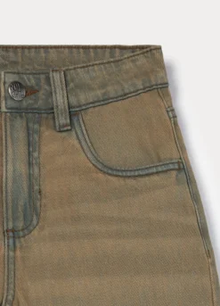 Jeans fit baggy in denim ragazzo