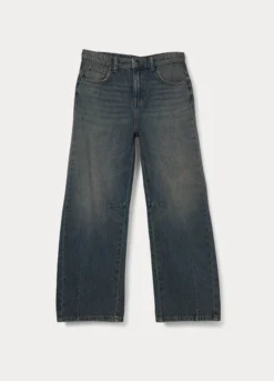 Jeans fit baggy in denim ragazzo