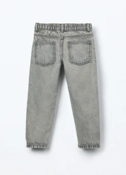 Jeans in misto cotone riciclato bambino