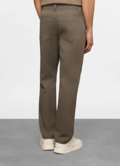 Jeans regular fit in denim di cotone uomo
