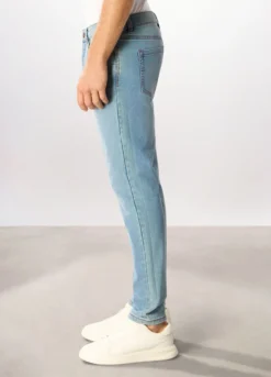 Jeans skinny fit in denim stretch uomo