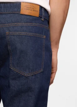 Jeans 5 tasche regular fit in denim uomo