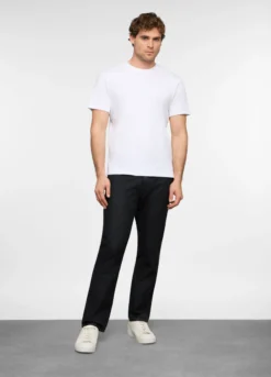 Jeans 5 tasche regular fit in denim uomo