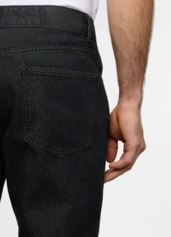 Jeans 5 tasche regular fit in denim uomo