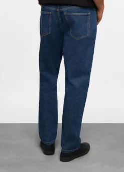 Jeans 5 tasche regular fit in denim uomo
