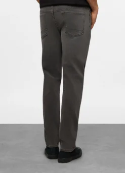 Jeans 5 tasche slim fit in denim stretch uomo