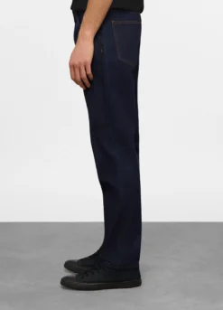Jeans 5 tasche slim fit in denim uomo