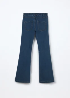Jeggings flare fit in denim ragazza