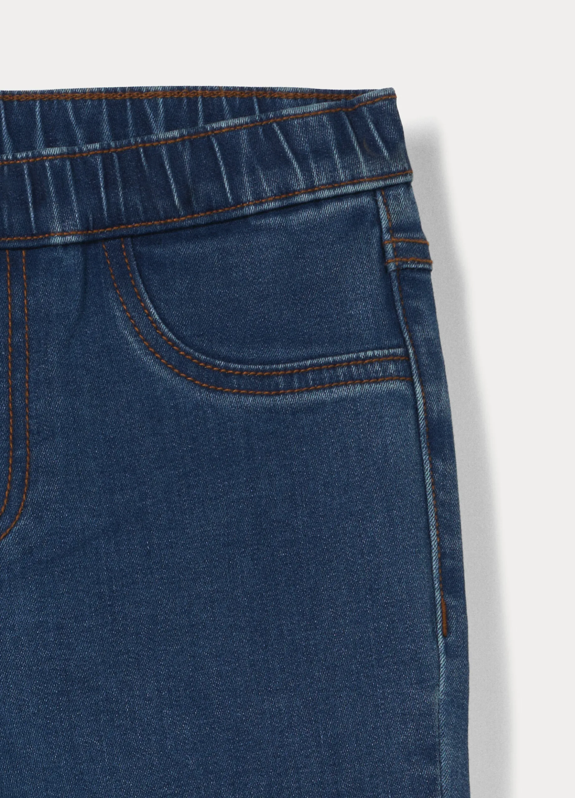 Jeggings flare fit in stretch denim ragazza