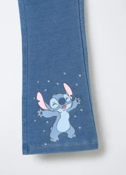 Jeggings Disney in misto cotone garzato stretch denim Flare Fit bambina