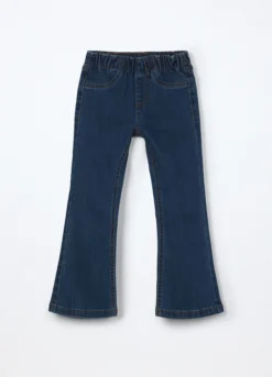 Jeggings flare fit in denim ragazza